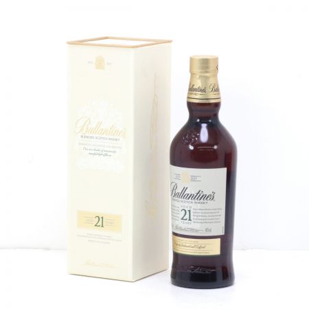  Ballantine's バランタイン スコッチウイスキー 21年 40度 700ml ギフトBOX入り 未開栓