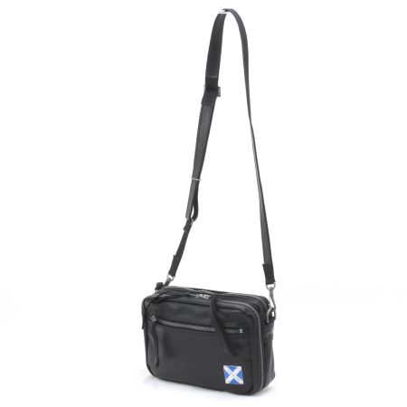  吉田カバン LUGGAGE LABEL ニューライナーショルダーバッグ PVC ブラック