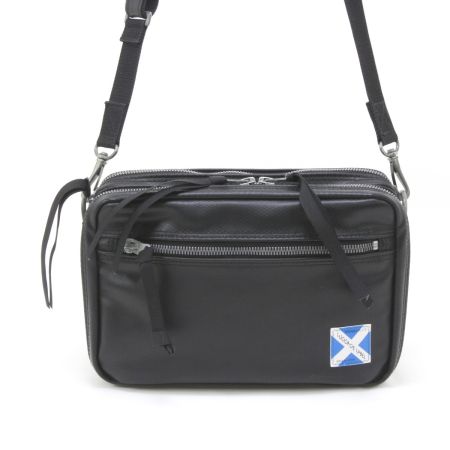  吉田カバン LUGGAGE LABEL ニューライナーショルダーバッグ PVC ブラック