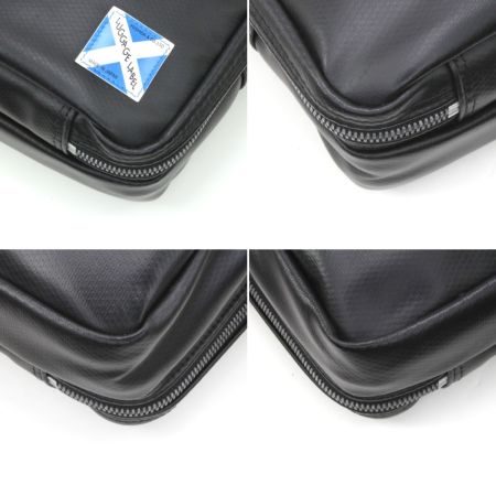  吉田カバン LUGGAGE LABEL ニューライナーショルダーバッグ PVC ブラック