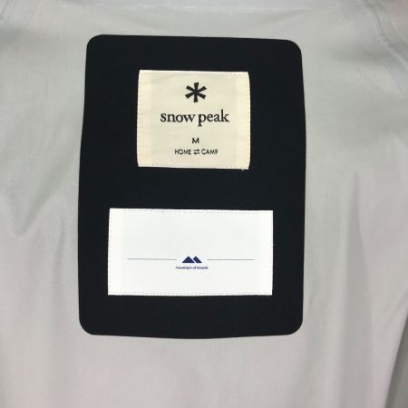  snowpeak スノーピーク ジャケット Mサイズ MM4410-JK01 ブラック
