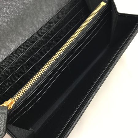  Ferragamo フェラガモ 長財布 ガンチーニ レザー  JL-22 D150 ブラック