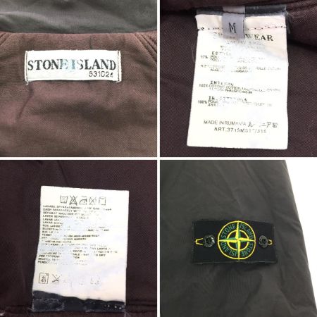  STONE ISLAND ストーンアイランド メンズ 中綿ジャケット SIZE M 2002AW ダークブラウン