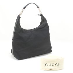$$ GUCCI グッチ ショルダーバッグ 002058 ブラック Cランク
