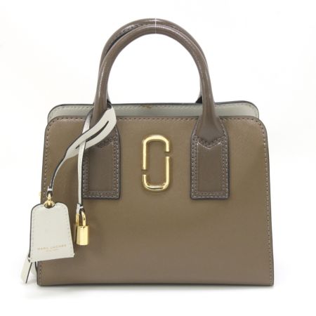  MARC JACOBS マークジェイコブス ハンドバッグ ストラップ破損有り ブラウン