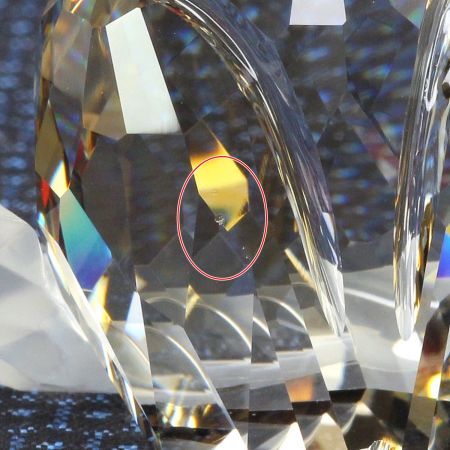  SWAROVSKI スワロフスキー 置物 ミディアム フクロウ