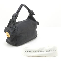 $$ MARC BY MARC JACOBS マークバイマークジェイコブス セミショルダーバッグ ブラック Bランク