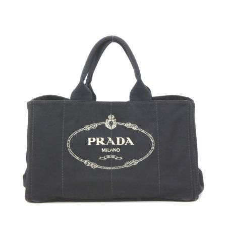  PRADA プラダ カナパ ハンドバッグ BN1872 ブラック