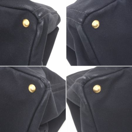  PRADA プラダ カナパ ハンドバッグ BN1872 ブラック