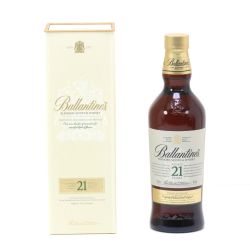 $$ Ballantine's バランタイン スコッチウイスキー 21年 700ml 40度 ギフトBOX付 Sランク 未開栓