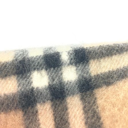  Burberrys バーバリーズ カシミア チャック柄 マフラー ベージュ ユニセックス ベージュ