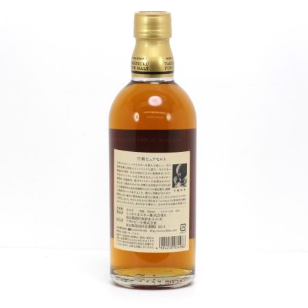 【北海道内限定発送】 NIKKA ニッカウヰスキー 竹鶴 ピュアモルト ウイスキー 500ml 43度 未開栓