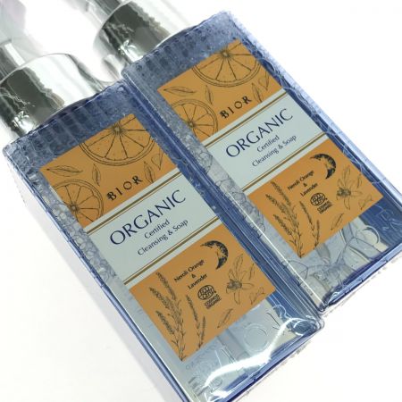   BIOR オーガニック認証 ホイップクレンジングソープC ネロリオレンジ&ラベンダーの香り 2セット