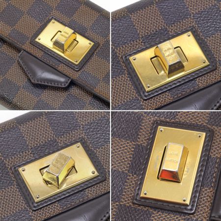  LOUIS VUITTON ルイヴィトン ダミエ ポルトフォイユ ローズベリー 長財布 N63017