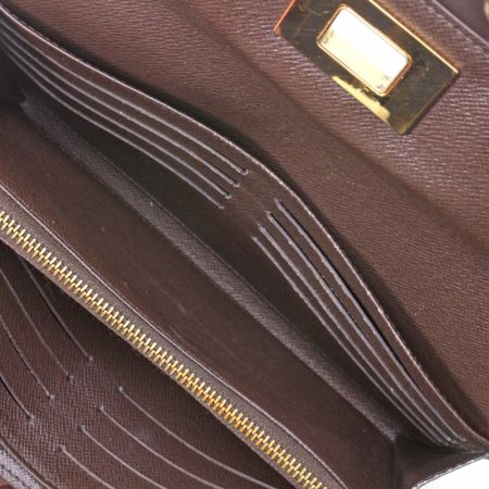  LOUIS VUITTON ルイヴィトン ダミエ ポルトフォイユ ローズベリー 長財布 N63017