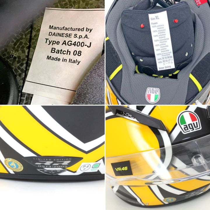 agv ヘルメット Pista GP RR LIMITED EDITION AG400-A サイズXL 61cm