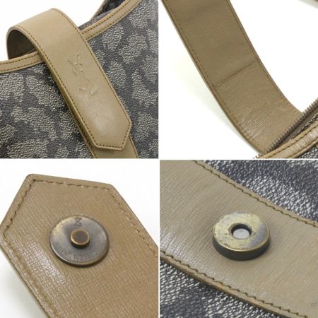  Yves Saint Laurent イブサンローラン ショルダーバッグ ブラウン