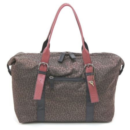  OSAM トートバッグ ナイロン ブラウン