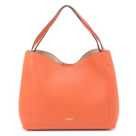  FURLA フルラ トートバッグ プリムラ  オレンジ