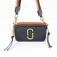  MARC JACOBS マークジェイコブス ショルダーバッグ M0012007 ブラック×オレンジ Bランク