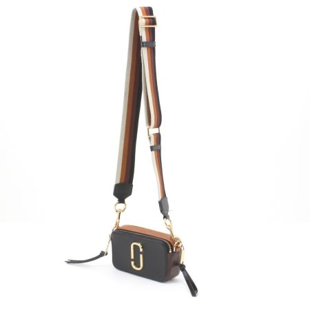  MARC JACOBS マークジェイコブス ショルダーバッグ M0012007 ブラック×オレンジ