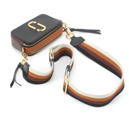  MARC JACOBS マークジェイコブス ショルダーバッグ M0012007 ブラック×オレンジ