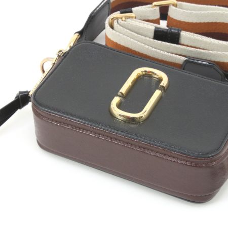  MARC JACOBS マークジェイコブス ショルダーバッグ M0012007 ブラック×オレンジ