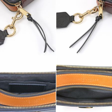 MARC JACOBS マークジェイコブス ショルダーバッグ M0012007 ブラック×オレンジ