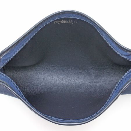  Christian Dior クリスチャンディオール セカンドバッグ ネイビー