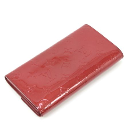  LOUIS VUITTON ルイヴィトン モノグラム・ヴェルニ ポルトフォイ・ユサラ 2つ折り長財布