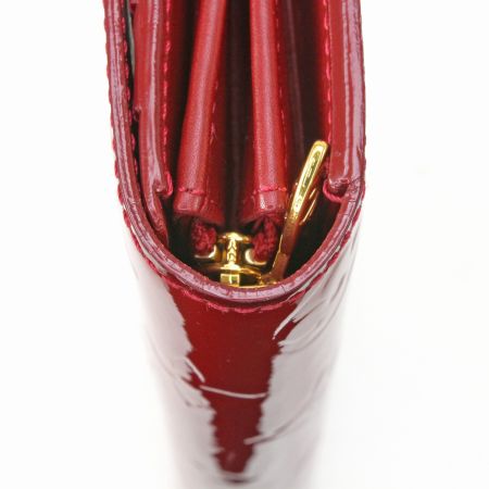  LOUIS VUITTON ルイヴィトン モノグラム・ヴェルニ ポルトフォイ・ユサラ 2つ折り長財布