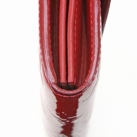  LOUIS VUITTON ルイヴィトン モノグラム・ヴェルニ ポルトフォイ・ユサラ 2つ折り長財布