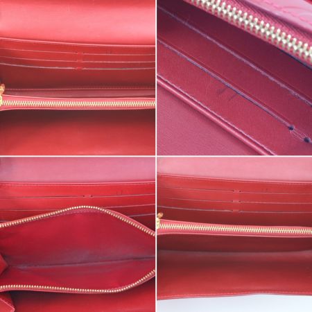  LOUIS VUITTON ルイヴィトン モノグラム・ヴェルニ ポルトフォイ・ユサラ 2つ折り長財布