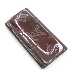 $$ LOUIS VUITTON ルイヴィトン ミュルティクレ4  モノグラム・ヴェルニ エナメル 4連キーケース Bランク
