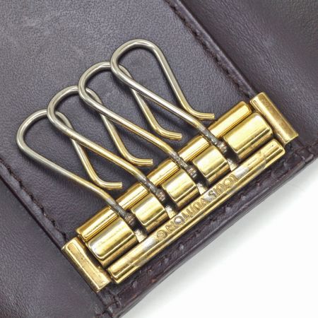 LOUIS VUITTON ルイヴィトン ミュルティクレ4  モノグラム・ヴェルニ エナメル 4連キーケース