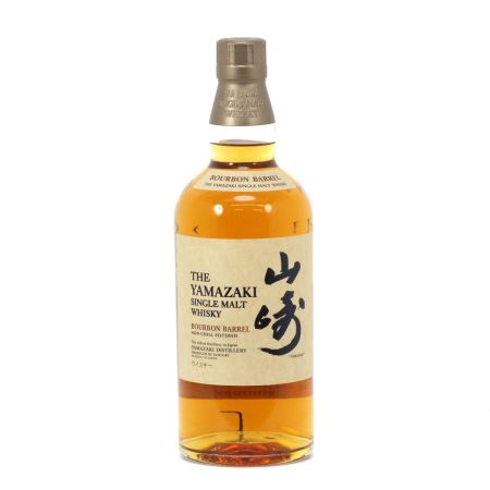【北海道内限定発送】 SUNTORY サントリー シングルモルトウイスキー 山崎 バーボンバレル 700ml 48度 箱付 未開栓