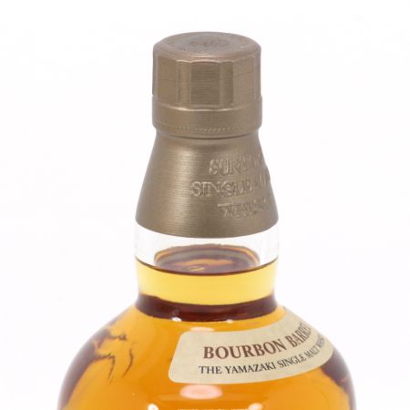 【北海道内限定発送】 SUNTORY サントリー シングルモルトウイスキー 山崎 バーボンバレル 700ml 48度 箱付 未開栓