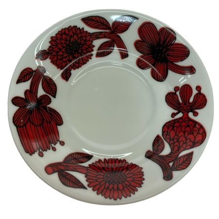  グスタフスベリ Red Aster レッドアスター ティーカップ＆ソーサー 【復刻版】1P