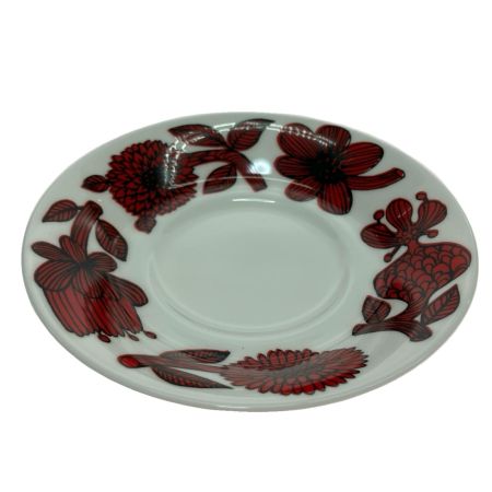  グスタフスベリ Red Aster レッドアスター ティーカップ＆ソーサー 【復刻版】1P