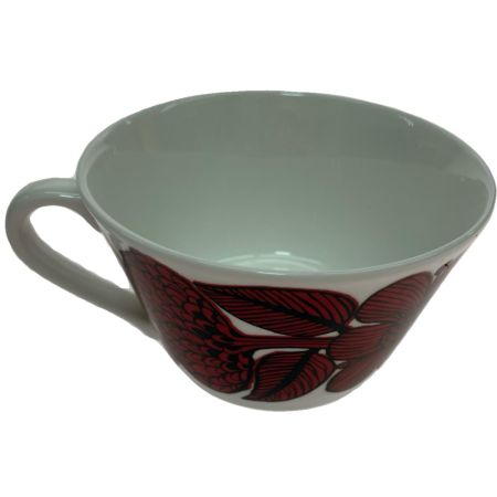  グスタフスベリ Red Aster レッドアスター ティーカップ＆ソーサー 【復刻版】1P