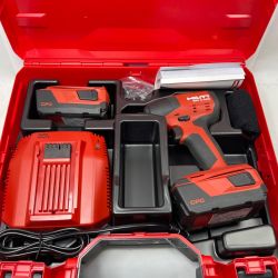 Hilti ヒルティ インパクトドライバ SID4-A22 レッド 充電器・充電池2個・ケース付 コードレス式 21.6ｖ 2133383 Bランク