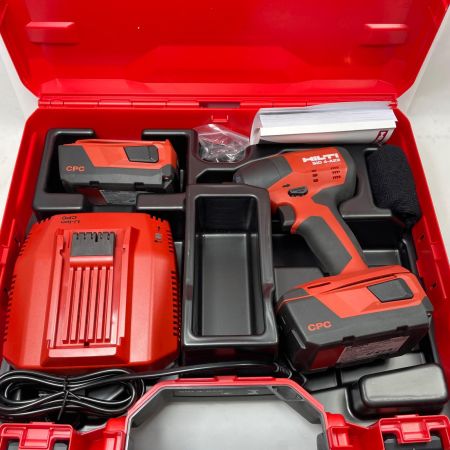 Hilti ヒルティ インパクトドライバ SID4-A22 レッド 充電器・充電池2個・ケース付 コードレス式 21.6ｖ 2133383