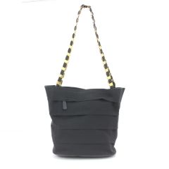  Salvatore Ferragamo サルヴァトーレフェラガモ ヴァラゴールドチェーン ショルダーバッグ AU-21.5667 ブラック Cランク