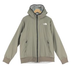 $$ THE NORTH FACE ザノースフェイス ナイロンジャケット リバーシブル NT62289 カーキ Aランク