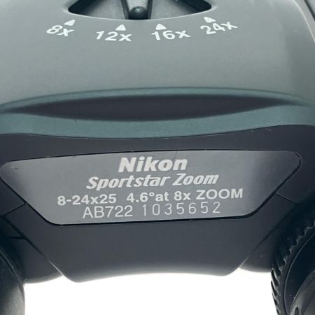 Nikon ニコン 双眼鏡 スポーツスターズーム 8-24倍25口径 AB722