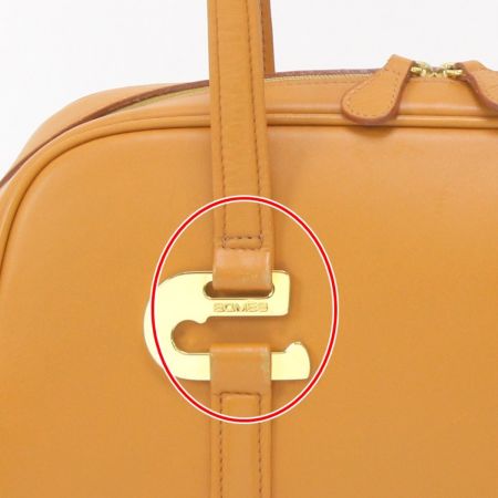  SOMES ハンドバッグ キャメル