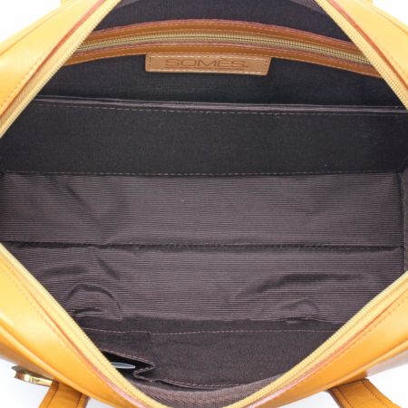  SOMES ハンドバッグ キャメル