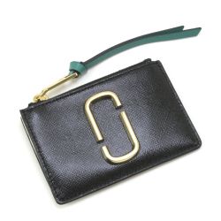 $$ MARC JACOBS マークジェイコブス パスケース M0013359012 ブラック Aランク