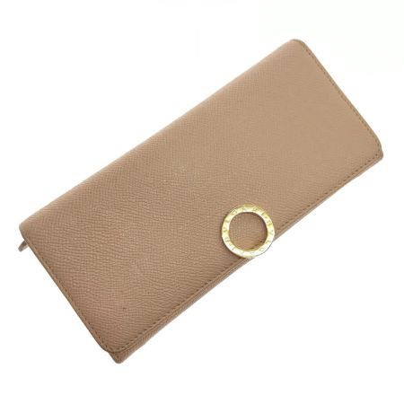  BVLGARI ブルガリ 長財布 ブルガリブルガリウォレット ピンクベージュ