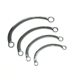 $$ nepros ハンドツール ハーフムーンレンチ nepros 4本セット Bランク